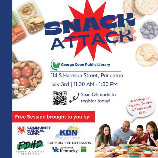 Snack Attack for Teens and Tweens aged 10-15
